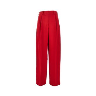 Givenchy Crepe cady pants with double pleat Woman 38