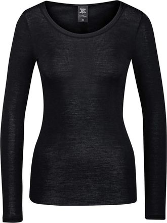 CALIDA long-sleeve T-shirt - Black