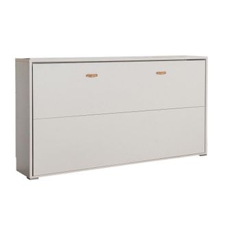 Muemue Cama Abatible Aglomerado Blanco 90x190cm