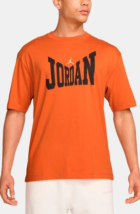 Nike Jordan Brooklyn Collegiate Graphic T-Shirt in Starfish/Sail at Nordstrom, Size X-Large