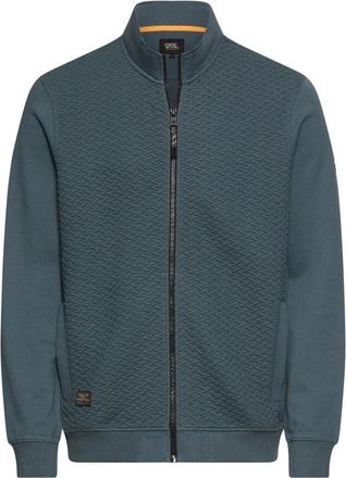 Camel Active Zip-through Sweatshirt - Heren - Vesten met rits - Blauw - XL - Hoodies & sweatvesten