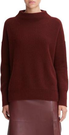 Vince Boiled Cashmere Funnel Neck Pullover in Cinnamon Stick at Nordstrom Rack, Size X-Small