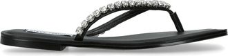 Steve Madden Womens Kustom Black Sandals - Size UK 4