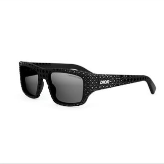 Dior DIOR3D S3I Smoke Square Mens Sunglasses DM4165IS 05A 57
