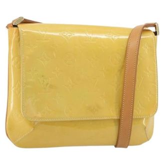 Louis Vuitton Pre-owned Vintage Schoudertas - Dames - Pre-owned - Geel - Maat: ONE Size Leer