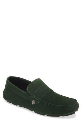Kurt Geiger Stirling Moc Toe Driving Shoe in Green at Nordstrom Rack, Size 11