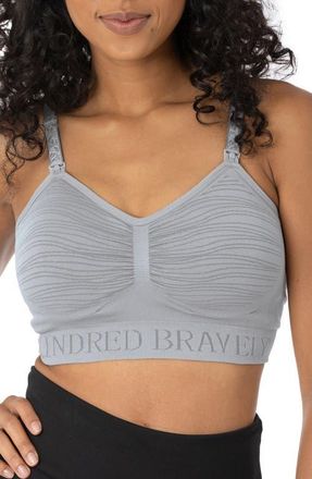 Kindred Bravely Busty Sublime Hands-Free Pumping & Nursing Bra -Sizing Options from E-H Cup in Grey at Nordstrom, Size X-Large