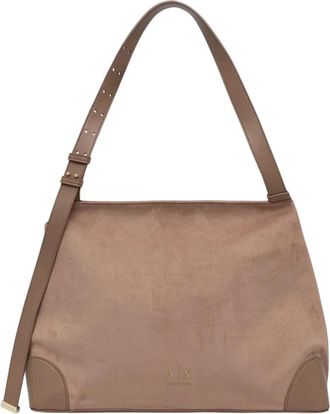 A|X Armani Exchange Bolso Tote - Bags - Mujer - Marr&oacute;n - ONE SIZE