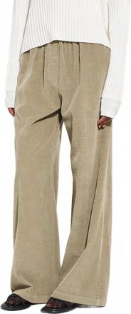 Christian Wijnants Wide Leg Corduroy Pants In Padola Sage