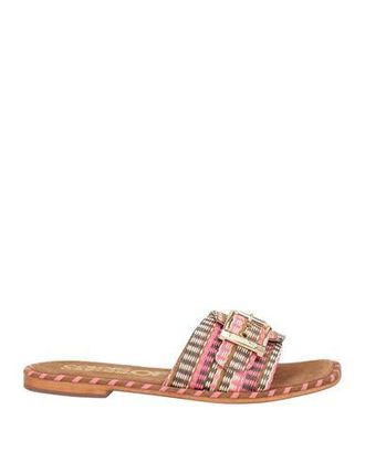 Colors Of California MONOBAND SANDAL IN RAFFIA