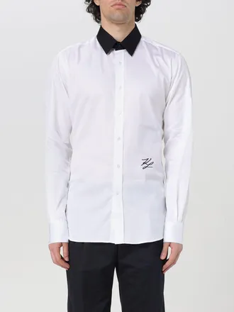 Karl Lagerfeld Shirt KARL LAGERFELD Men color White