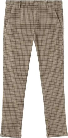 Dondup Chinos - Heren - Slim Fit Broeken - Bruin - W34 - Broeken