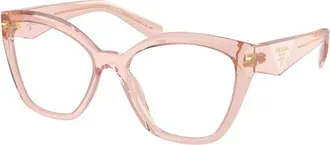 Prada Accessoires, unisex, Roze, ONE Size, Vista PR20zv Optisch Frame