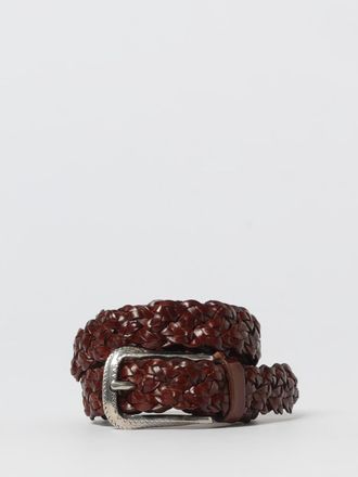 Brunello Cucinelli Cintura in pelle intrecciata