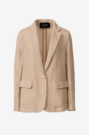 Fabiana Filippi Kurzer Blazer aus Tweed mit Pailletten verziert