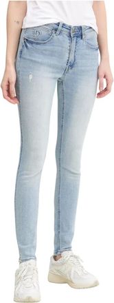 Desigual Dames, Jeans, Blauw, Maat: XS Denim