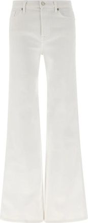 7 For All Mankind Modern Dojo Luxe Vintage - Dames - Flared Jeans - Wit - W30 - Katoen - Jeans