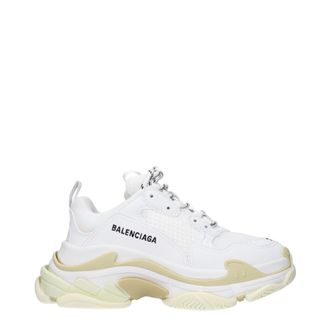 Balenciaga Sneakers Triple s Donna Tessuto Bianco