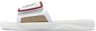 Puma Royalcat Comfort Slides White Red Gold 395423-01