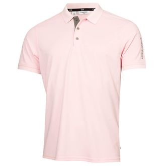 Calvin Klein Mens Club Golf Polo Shirt - Baby Pink - XXXL