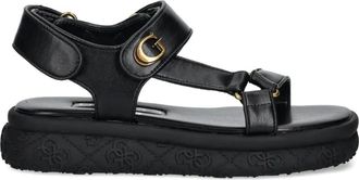 Guess Co Sandalen verfraaid met gesp - Zwart