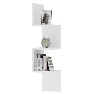 Dmora Estanter&iacute;a Verretto, 3 Estantes, 25x25x105h Cm Blanco