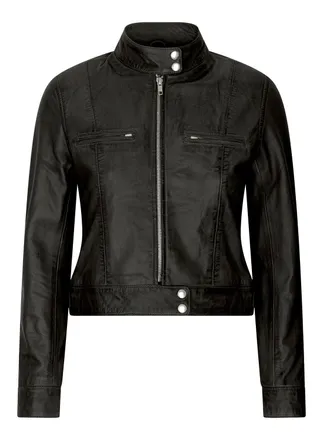 TruClothing Leather Biker Jacket