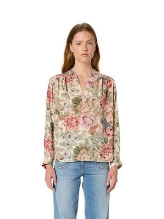 Gerard Darel Armande Floral Print Blouse in Natural at Nordstrom, Size X-Large