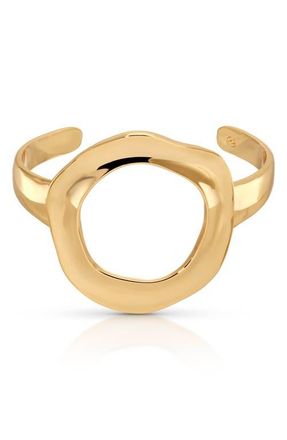 Ettika Open Circle Cuff Bracelet in Gold at Nordstrom