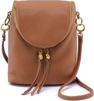 Hobo Fern Duo Leather Crossbody Bag in Timber Brown at Nordstrom