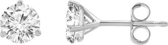 Grown Brilliance 14KT White Gold 1.80 Carat Lab Grown Diamond Stud Earrings for Women