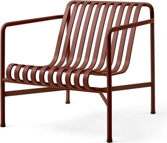 HAY Palissade Lounge Chair Low, iron red