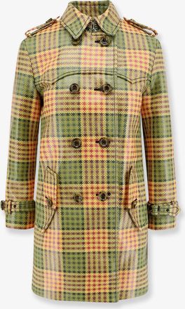 Burberry Cappotto Summerside madras multicolore - BURBERRY - gender_Woman