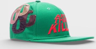 Gallery Dept. Mens. ATK G-Patch Fitted Cap, Green Cotton - Size 6-10Y