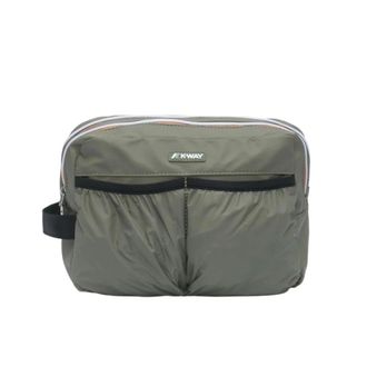 K-Way Albas Beauty Case - Heren - Tassen - Groen - Maat: ONE Size Nylon