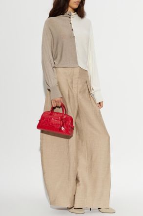 Jacquemus Losange Long-sleeve Top, Womens, Beige