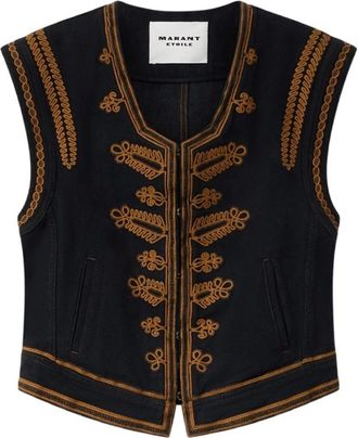 Isabel Marant Dames, Jassen, Zwart, Maat: XS