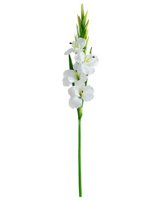 Nearly Natural Set Of Three 45In Artificial Gladiolus Flower Stems