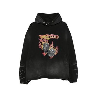 Thug Club Graphic-print Drawstring Hoodie