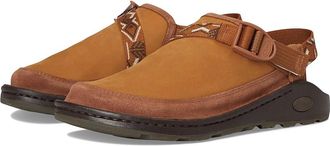 Chaco Canyon Clog Leather Womens Shoes Paddle Harvest : 10 B - Medium, Leather/Suede