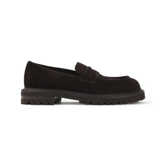 Giorgio Armani Heren, Schoenen, Bruin, Maat: 42 1/2 EU Su&egrave;de