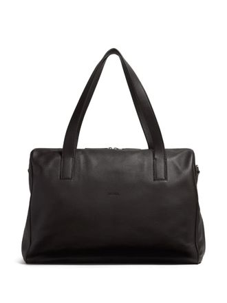 Ermenegildo Zegna Secondskin holdall - men - Calf Leather - OS - Brown