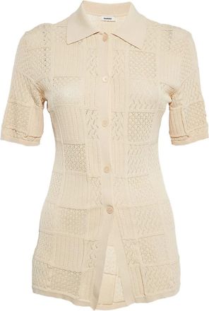 Sandro Pre-owned gebreid blouse - Beige