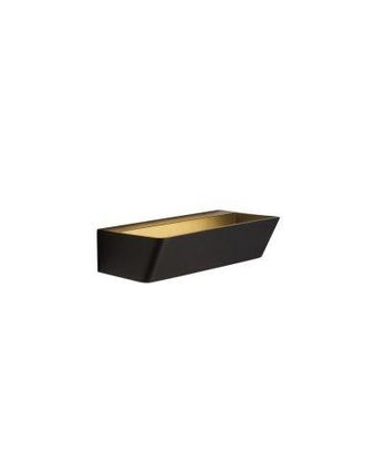 Mantra Mantra Aplique De Pared Led Altea 21w Con Luz Indirecta, Negro 3000k, 100x220x100mm