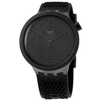Swatch BBBlack Quartz Black Dial Mens Watch SO27B100