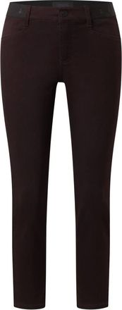 Angels Ornella Sporty Slim-fit Broek - Dames - Broeken - Rood - Maat: 3XL Katoen