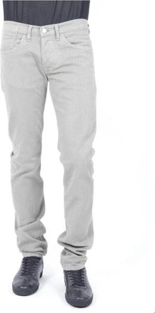 Daniele Alessandrini Beige Stijlvol Model Shirt - Heren - Slim Fit Jeans - Beige - W32 - Jeans