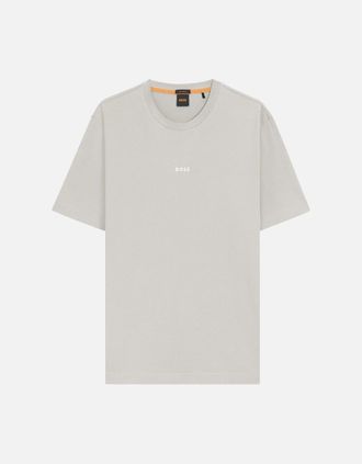 HUGO BOSS Mens Boss TChup T-Shirt - Grey - Size: 44