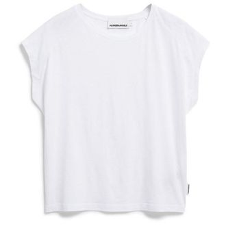 Armedangels Slub Jersey T-Shirt f&uuml;r Damen | wei&szlig;