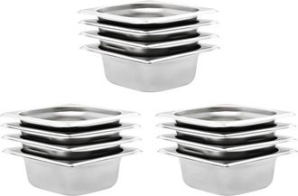 OEM 12 Gn 1/6 65 Mm Fiambreras Est&aacute;ndar De Acero Inoxidable